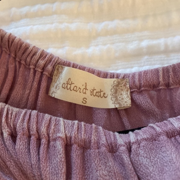 Alter’d State Embroidered Lavender Long Sleeve - Picture 2 of 2